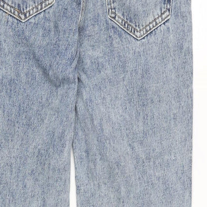 Womens UK Size 6 Berksha Regular Fit Straight Blue Jeans