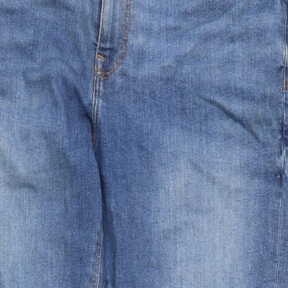 ASOS Mens Blue Cotton Blend Skinny Jeans Size 38 in L31 in Regular Zip