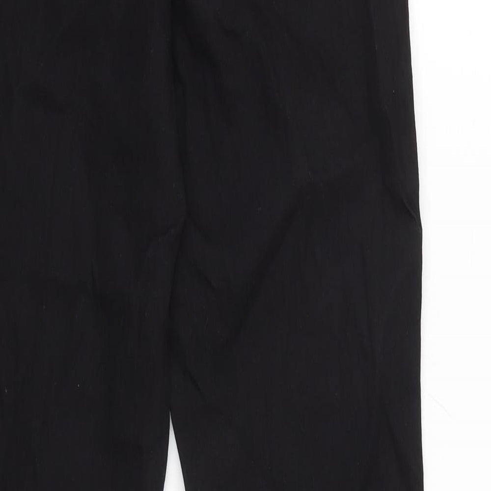 Denim & Co. Womens Black Cotton Blend Jegging Jeans Size 10 L28.5 in Regular