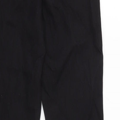 Denim & Co. Womens Black Cotton Blend Jegging Jeans Size 10 L28.5 in Regular