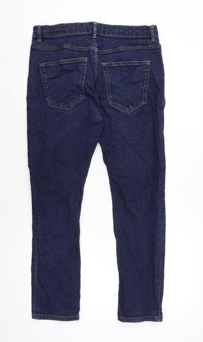 Mens UK Size 30 in NEXT Slim Fit Straight Blue Jeans
