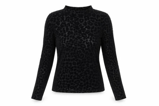 Womens UK Size 8 New Look Black Basic T-Shirt