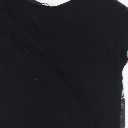 Womens UK Size 10 Marks and Spencer Black Basic T-Shirt