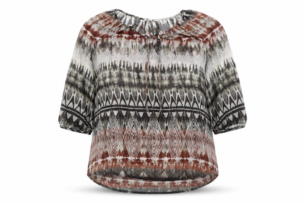 Womens UK Size M Monsoon Multicoloured Basic Blouse