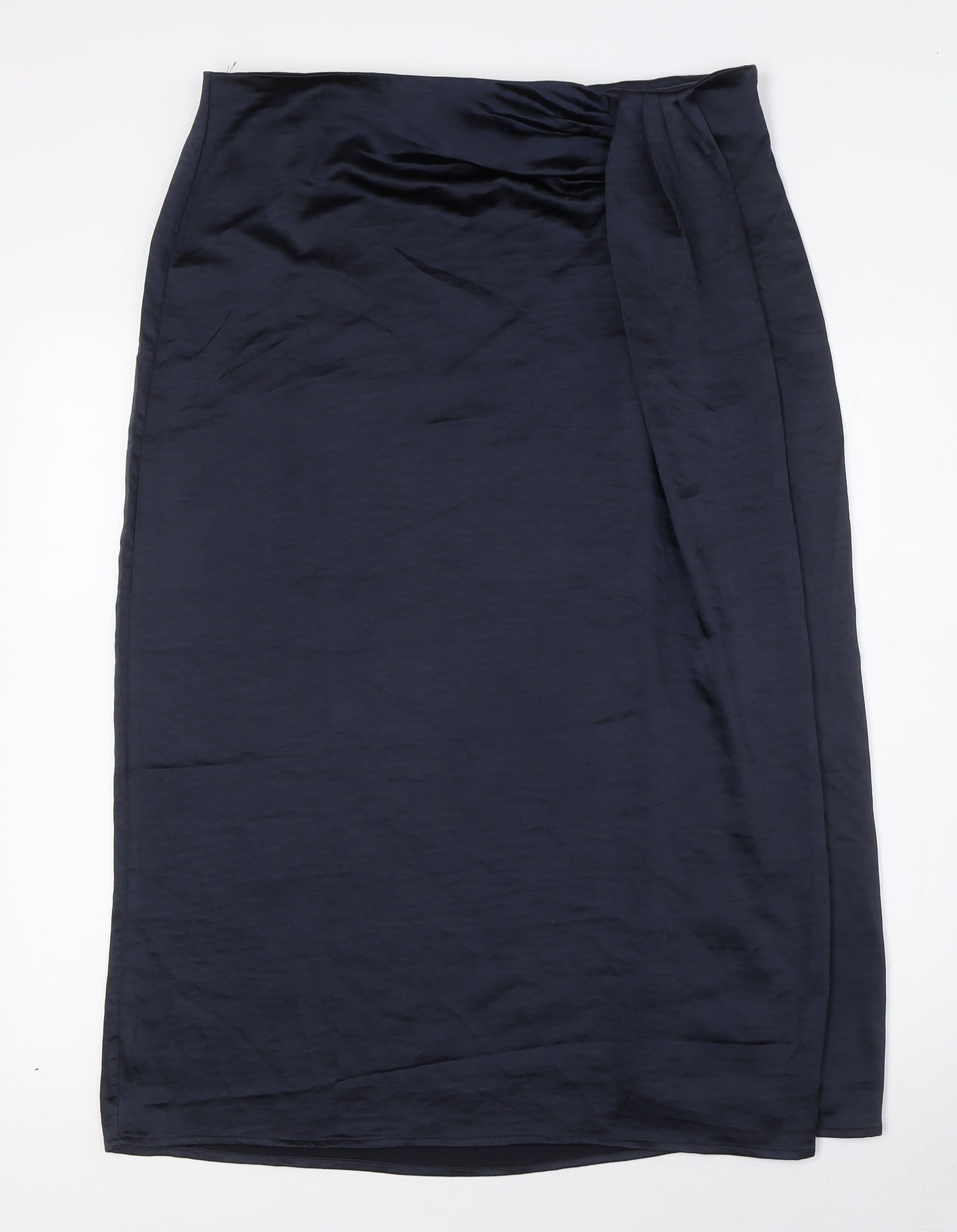 Womens UK Size 14 QED London A-Line Satin Skirt