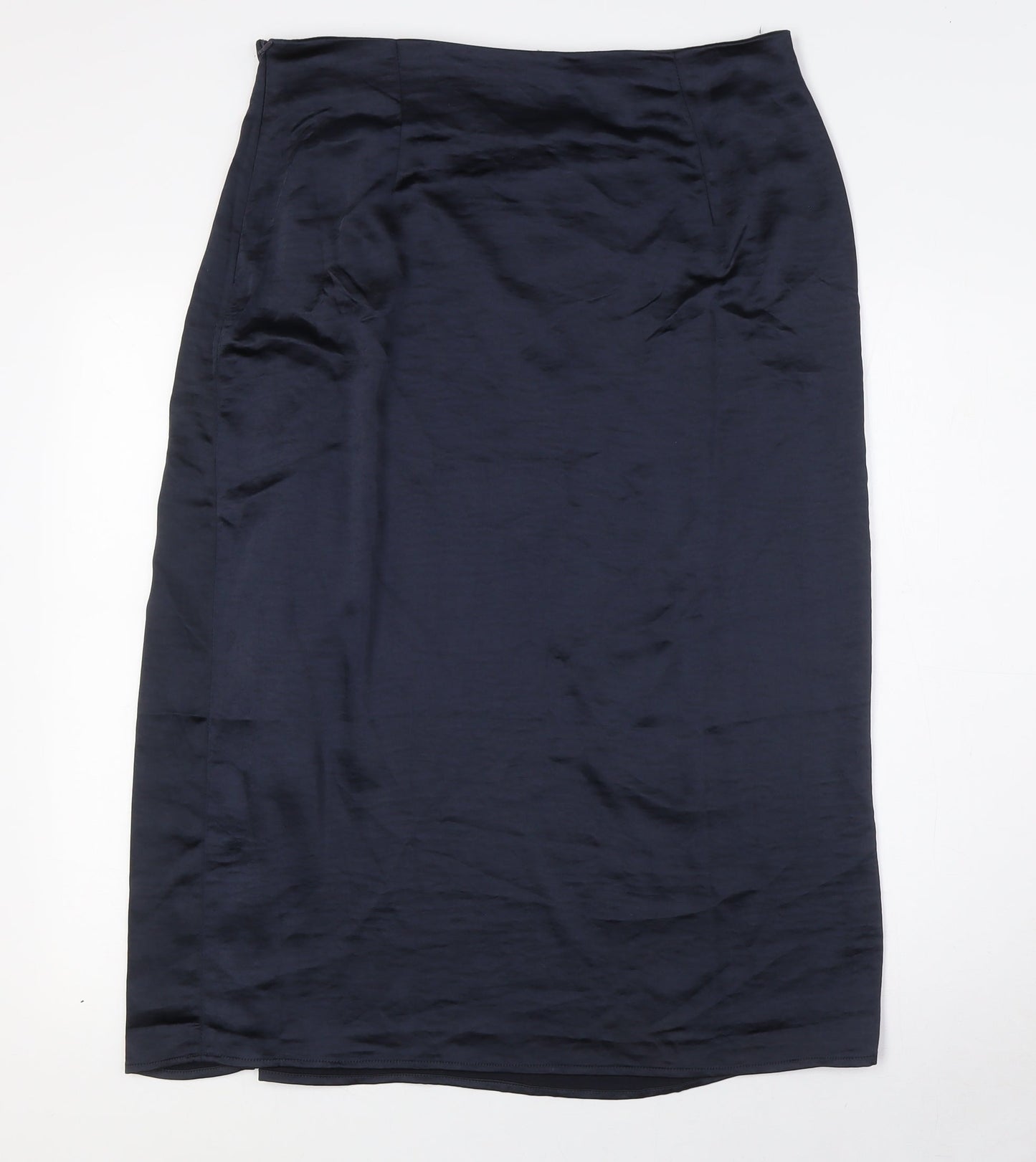 Womens UK Size 14 QED London A-Line Satin Skirt