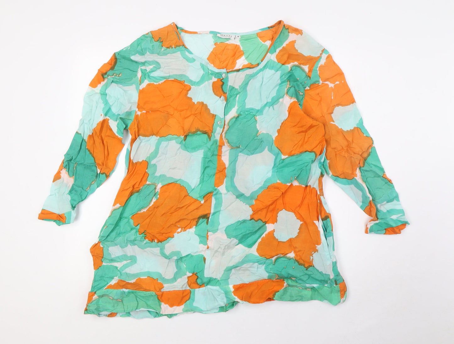 Womens UK Size M Masai Multicoloured Basic Blouse