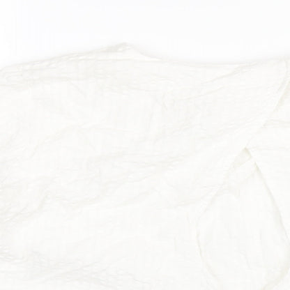 Womens UK Size 12 H&M White Basic T-Shirt