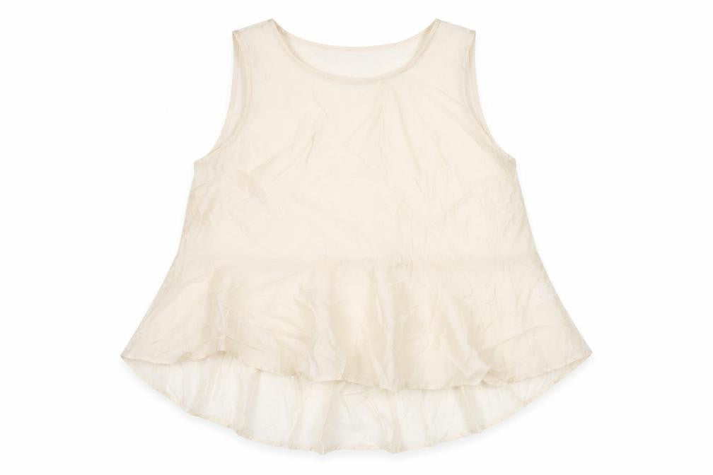 Womens UK Size L NEXT Ivory Basic Tank