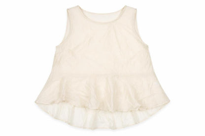 Womens UK Size L NEXT Ivory Basic Tank