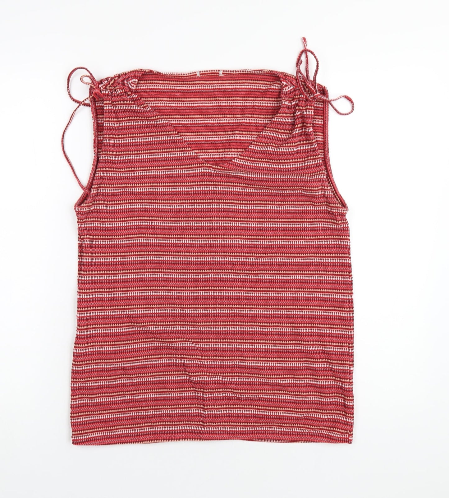 Womens UK Size 2XL TOM TAILOR Red Basic Tank