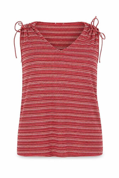 Womens UK Size 2XL TOM TAILOR Red Basic Tank