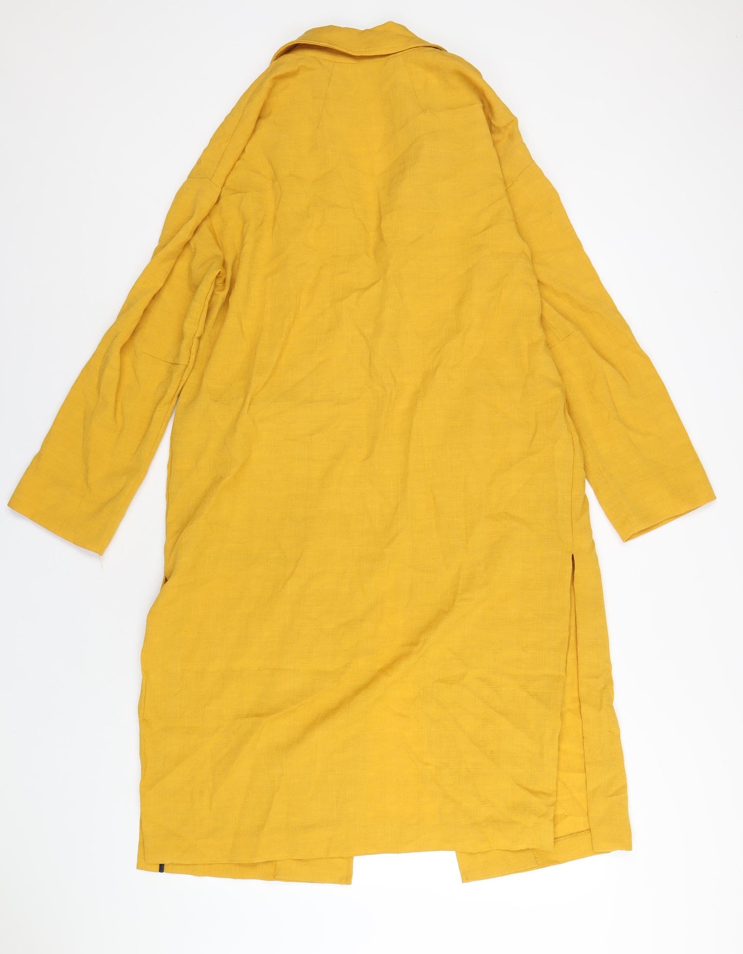 Womens UK Size 10 Topshop Yellow Jacket