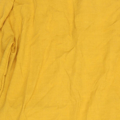 Womens UK Size 10 Topshop Yellow Jacket