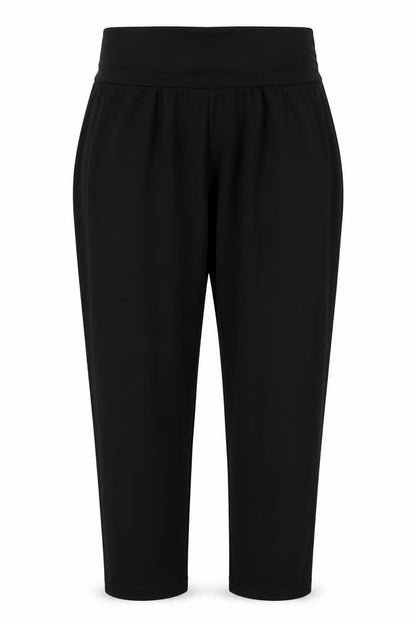 Bonprix Womens Black Polyester Trousers Size 14 L30 in Regular