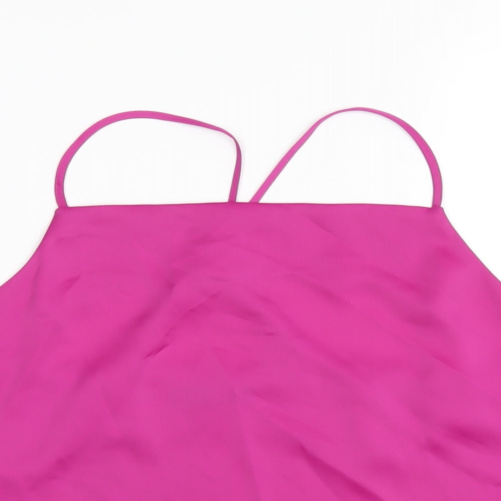 Womens UK Size 18 Marks and Spencer Pink Camisole T-Shirt