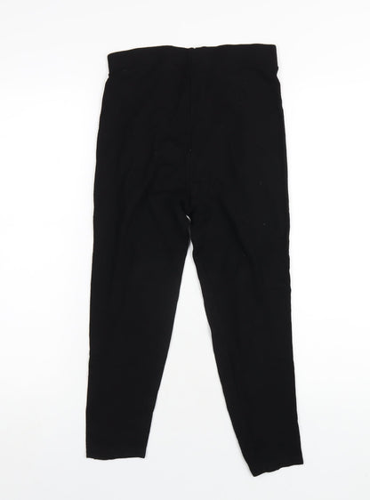 Womens UK Size 10 River Island  Carrot Black Leggings