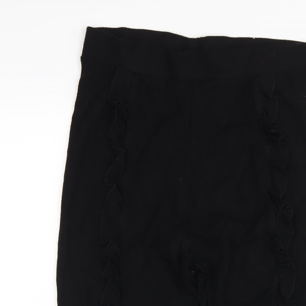 Womens UK Size 10 River Island  Carrot Black Leggings