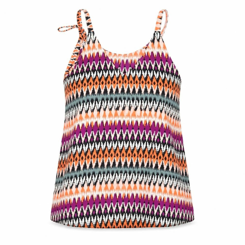 Womens UK Size 10 Marks and Spencer Multicoloured Camisole T-Shirt
