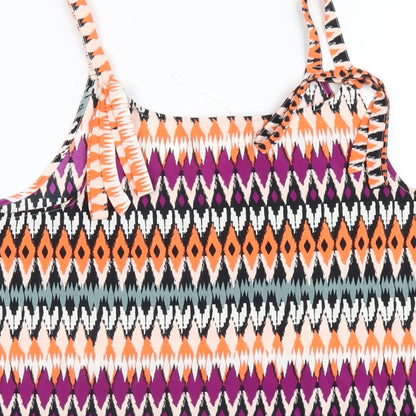 Womens UK Size 10 Marks and Spencer Multicoloured Camisole T-Shirt
