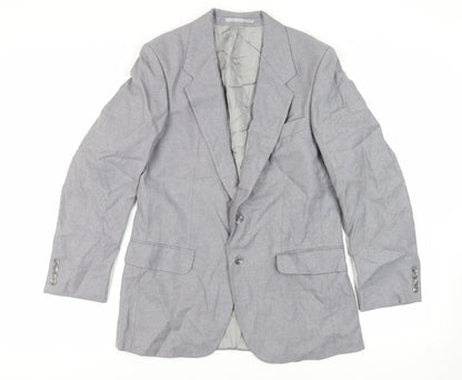 Mens UK Size 38 St Michael Regular Grey Suit Jacket