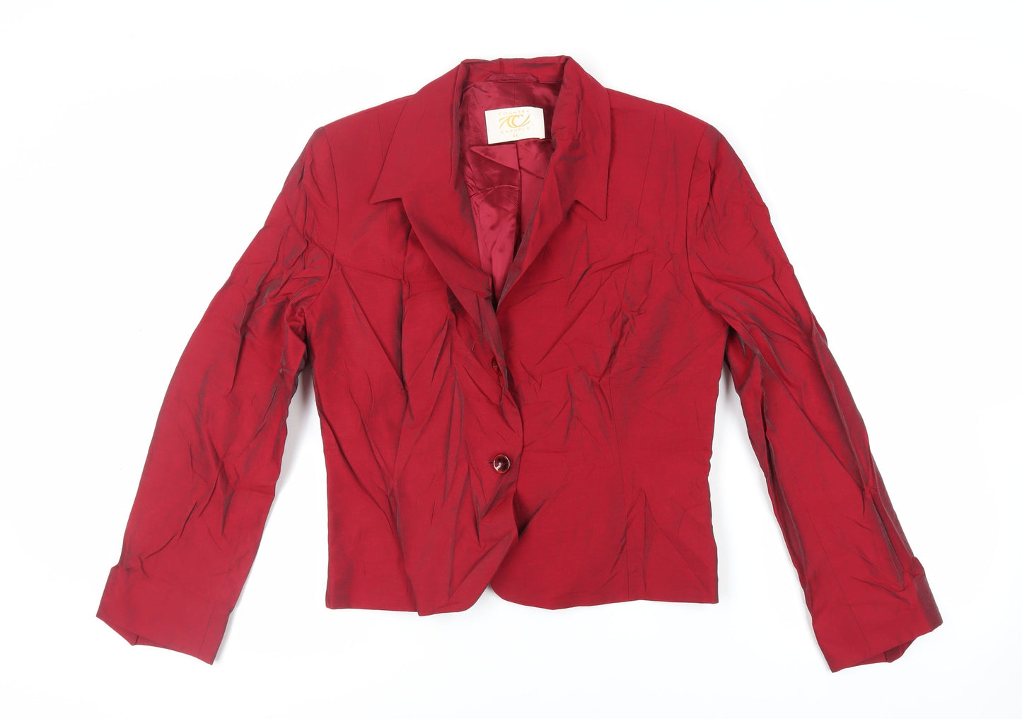 Womens UK Size 14 Country Casuals Red Jacket
