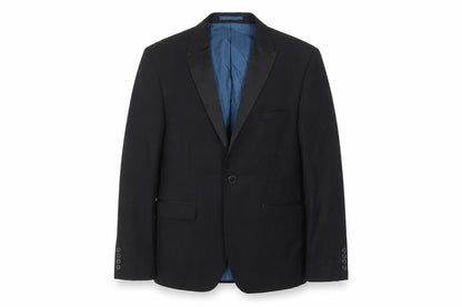 Mens UK Size 38 Burton Regular Black Suit Jacket