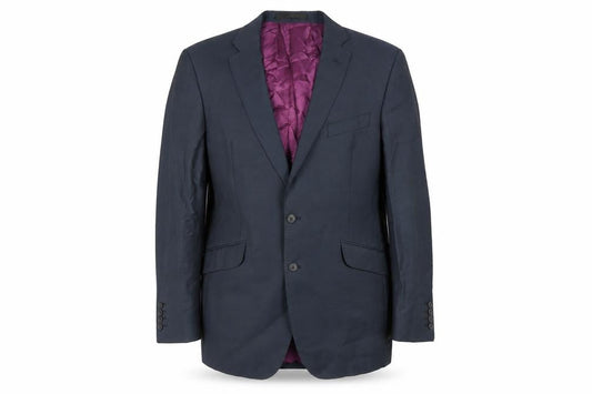Mens UK Size 44 Autograph Regular Blue Suit Jacket