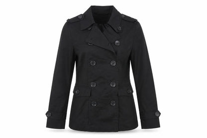 Liesel Womens Black Jacket Size 12 Button