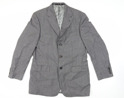 Mens UK Size 40 Marks and Spencer Regular Grey Suit Jacket