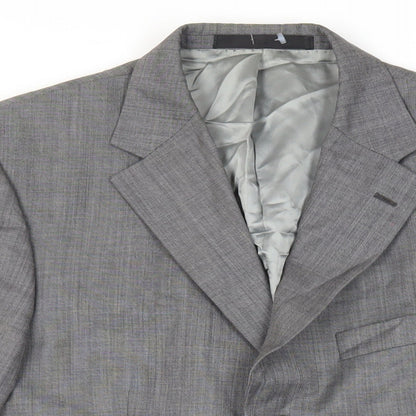 Mens UK Size 40 Marks and Spencer Regular Grey Suit Jacket