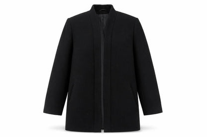 St Michael Womens Black Jacket Size 12 - Vintage Open