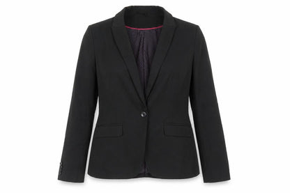 Next Womens Black Jacket Blazer Size 14 Button