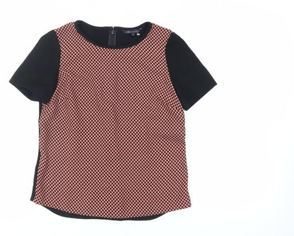 Womens UK Size 10 Marks and Spencer Red Basic Blouse