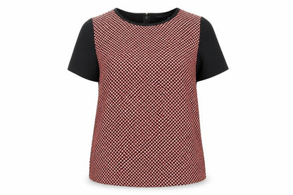 Womens UK Size 10 Marks and Spencer Red Basic Blouse