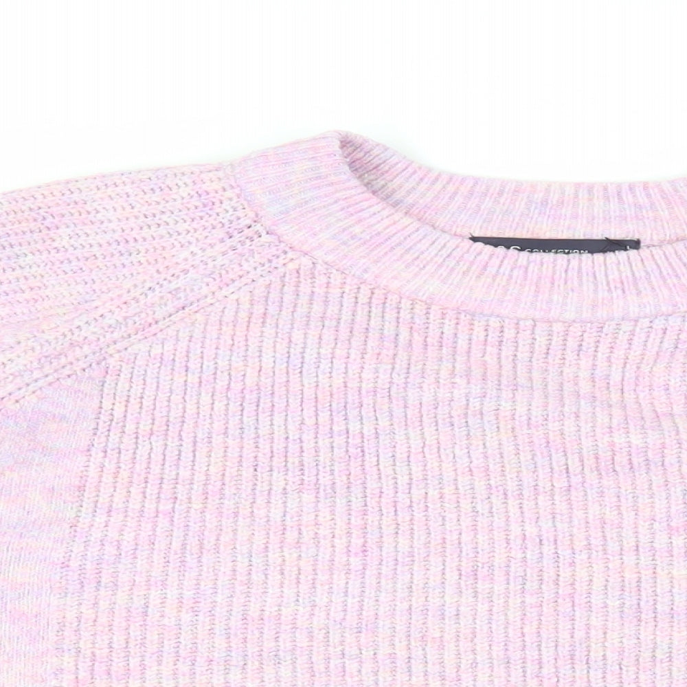 Womens UK Size L Marks and Spencer Purple Pullover Jumper
