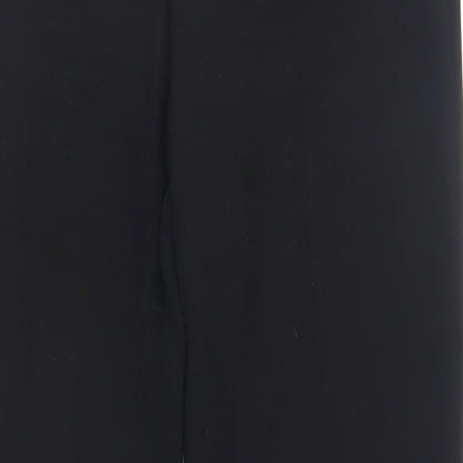 Womens UK Size 10 Principles Regular Fit Dress Pants Black Trousers