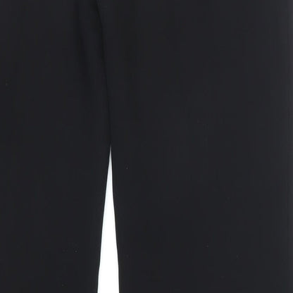 Womens UK Size 10 Principles Regular Fit Dress Pants Black Trousers