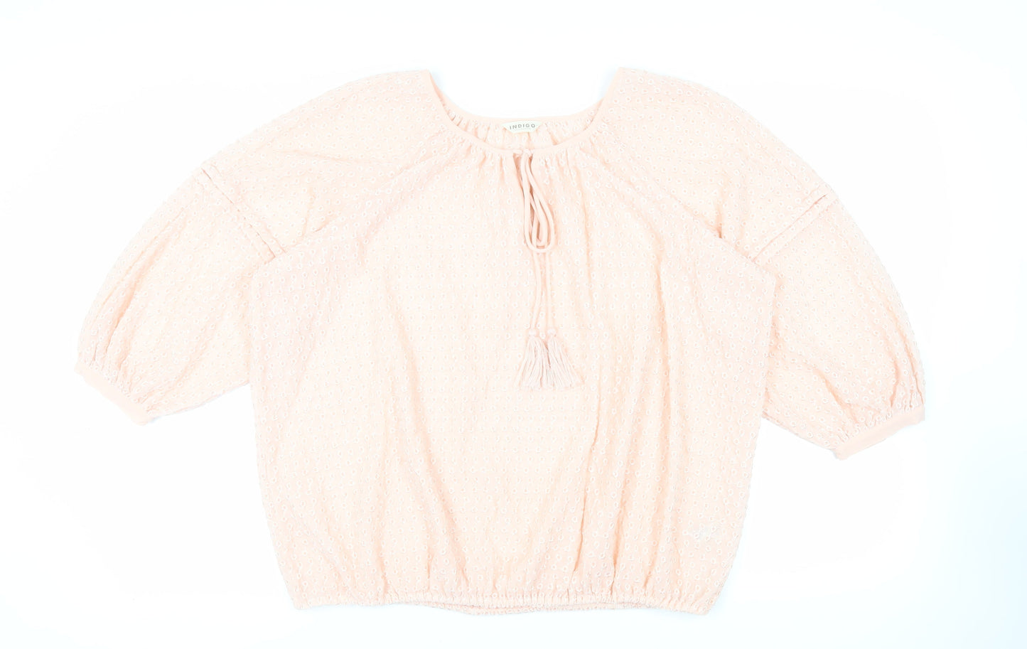 Womens UK Size 16 Marks and Spencer Pink Basic Blouse