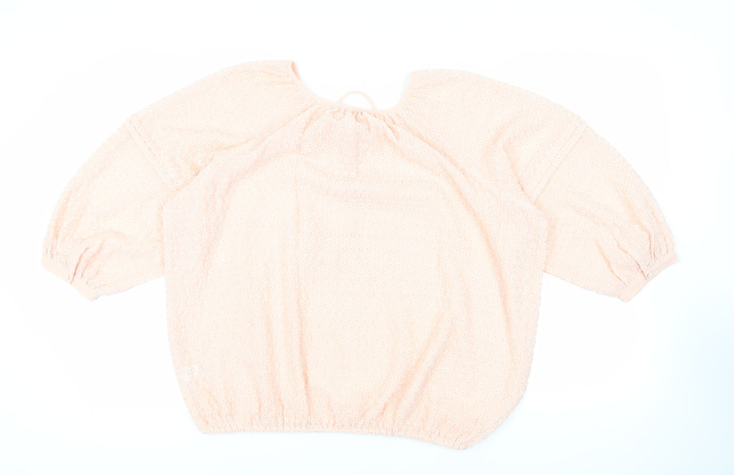 Womens UK Size 16 Marks and Spencer Pink Basic Blouse