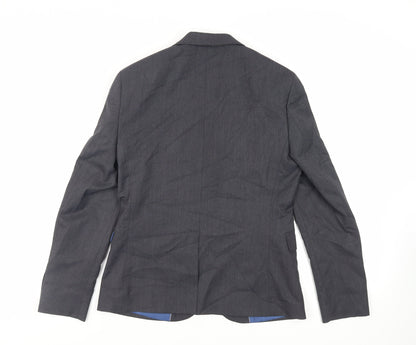 Mens UK Size 36 Marks and Spencer Regular Grey Suit Jacket