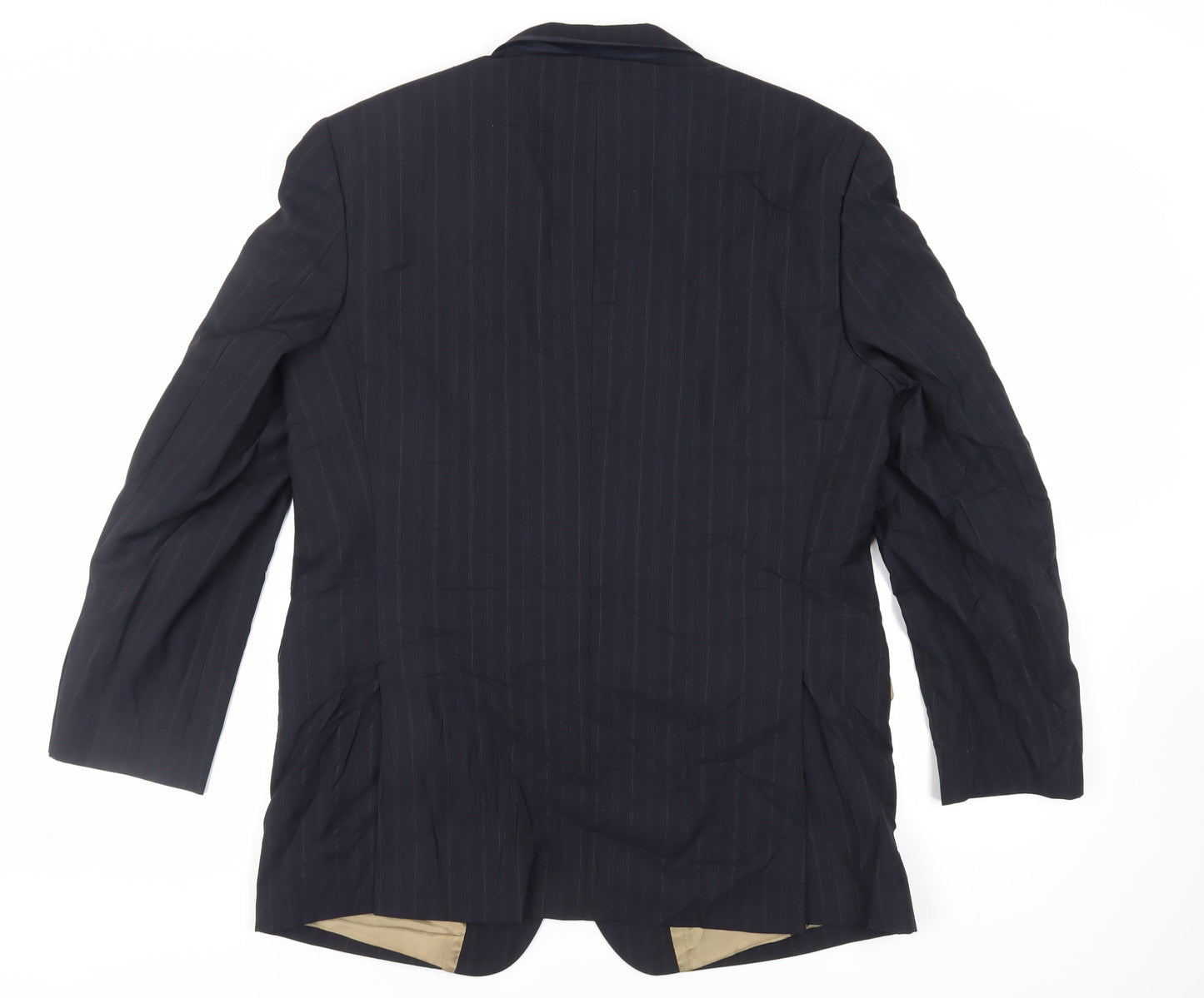 Mens UK Size 42 Marks and Spencer Regular Blue Suit Jacket