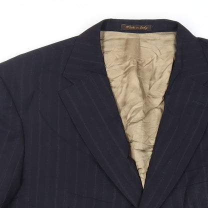 Mens UK Size 42 Marks and Spencer Regular Blue Suit Jacket
