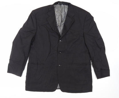 Mens UK Size 44 NEXT Regular Black Suit Jacket