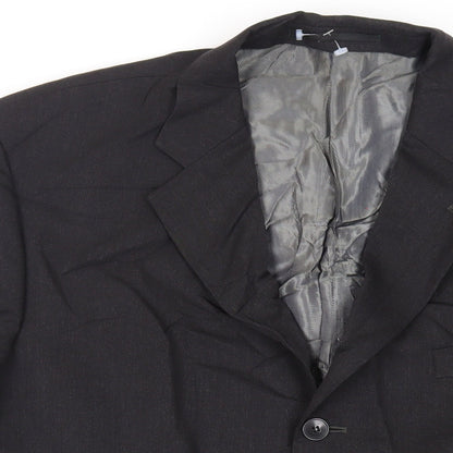 Mens UK Size 44 NEXT Regular Black Suit Jacket