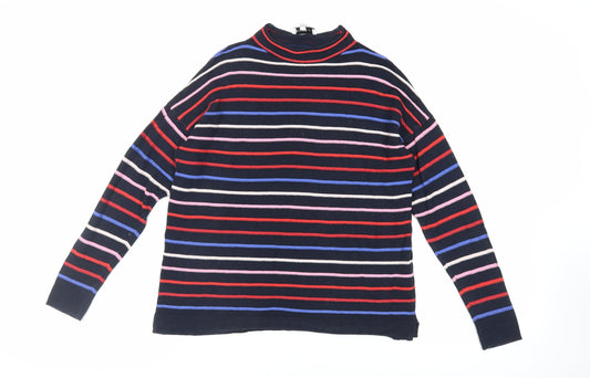 Womens UK Size 8 Warehouse Blue Pullover Jumper