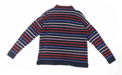 Womens UK Size 8 Warehouse Blue Pullover Jumper