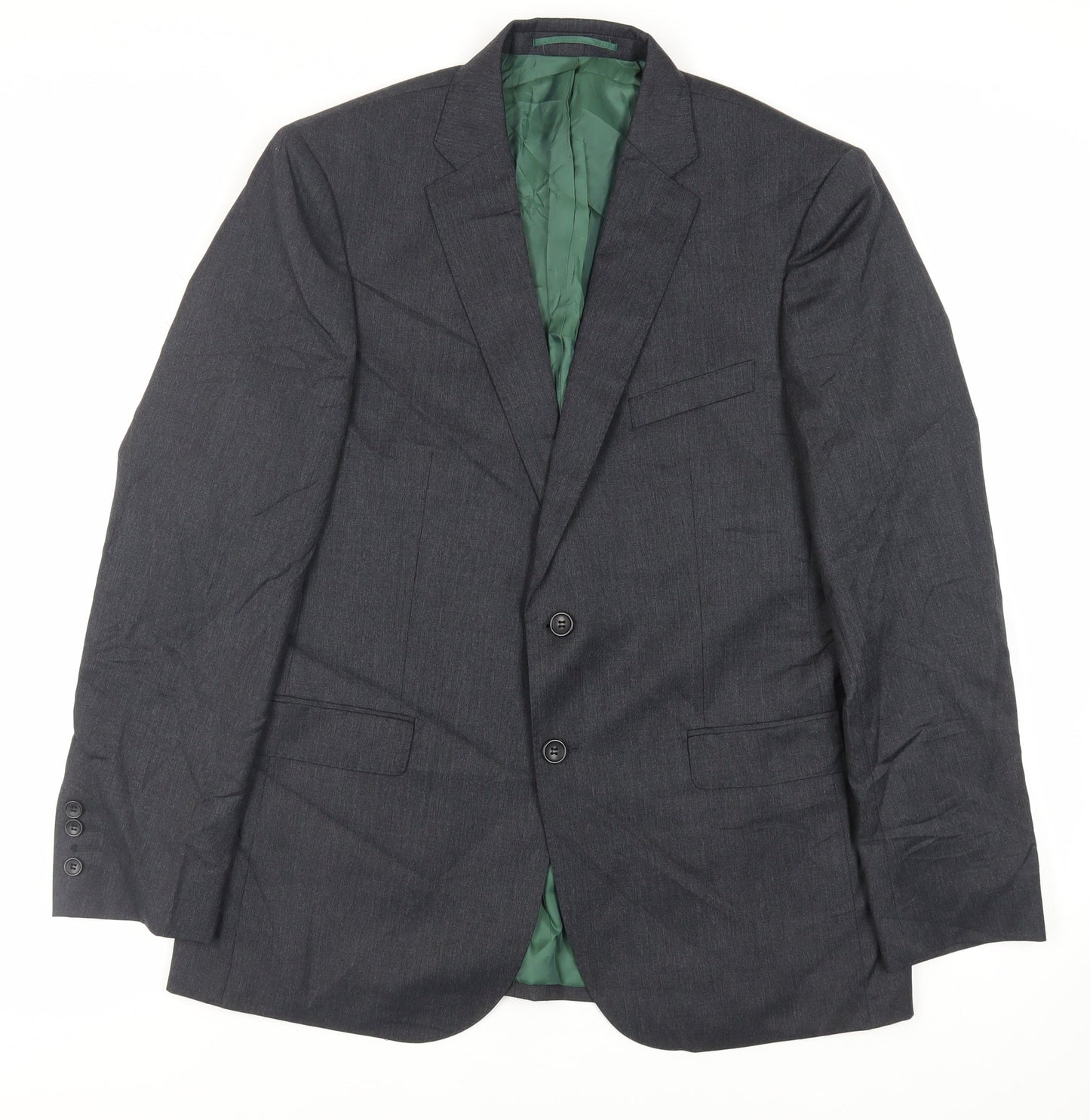 Mens UK Size 42 Savoy Taylors Guild Regular Grey Suit Jacket