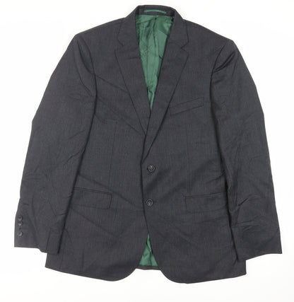 Mens UK Size 42 Savoy Taylors Guild Regular Grey Suit Jacket