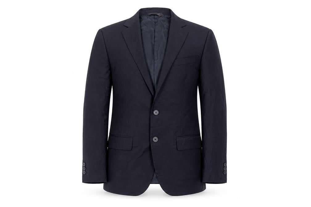 Mens UK Size 38 Marks and Spencer Regular Blue Suit Jacket